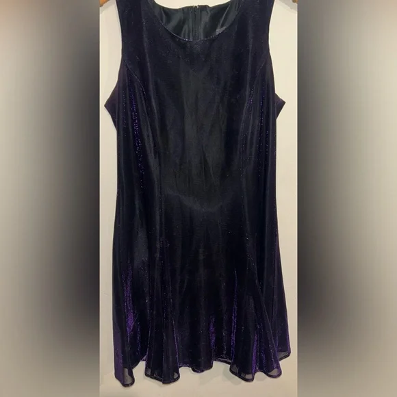 Maurices | Dresses | Vtg Maurices Whimsigoth Purple Sparkle Dress 9s Corset  Tie Fairy Size 314 | Poshmark